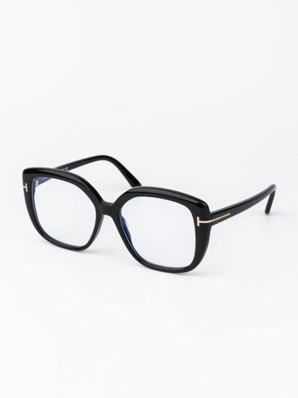 Tom Ford Women Eyeglasses Black Square Oversized FT6043-B 001 NEW AUTHENTIC